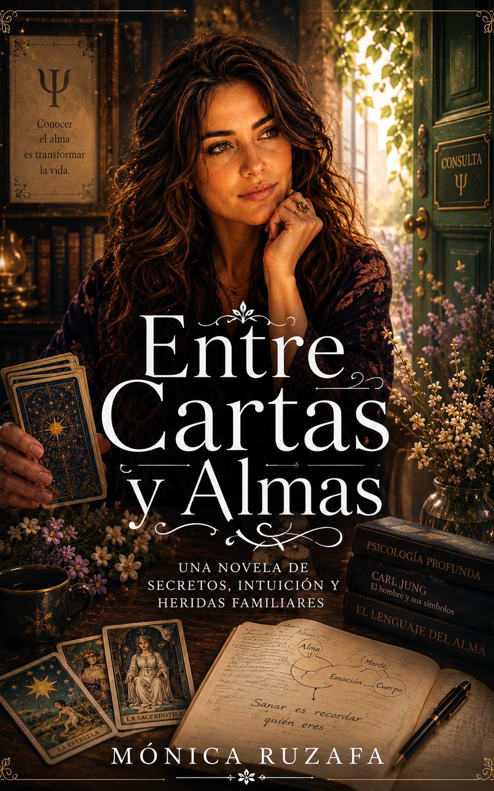 Portada de Entre cartas y almas
